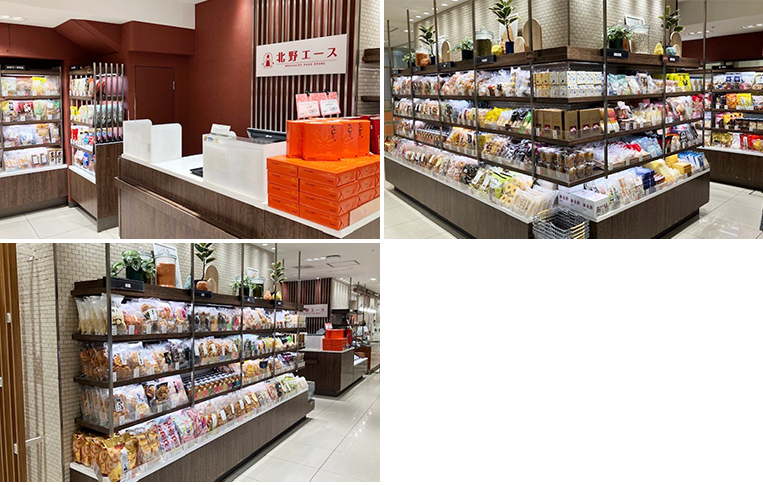 「北野エース 丸井今井札幌本店」B2Fにお菓子売り場が2024年4月4日（木）オープン！
