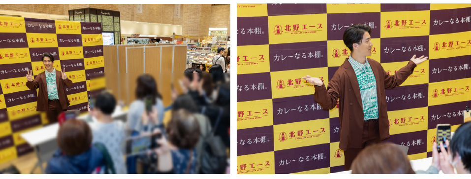 【イベントレポート】歌舞伎俳優尾上右近さん 北野エースにてサイン会開催