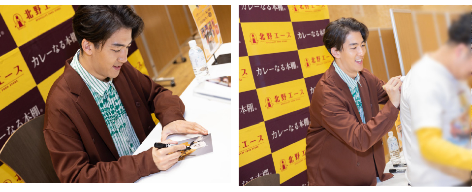 【イベントレポート】歌舞伎俳優尾上右近さん 北野エースにてサイン会開催