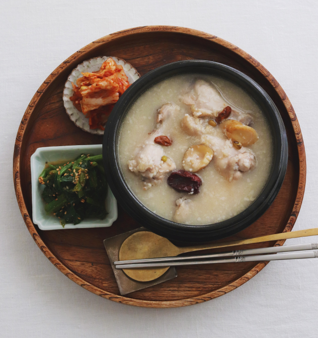 あま酒参鶏湯